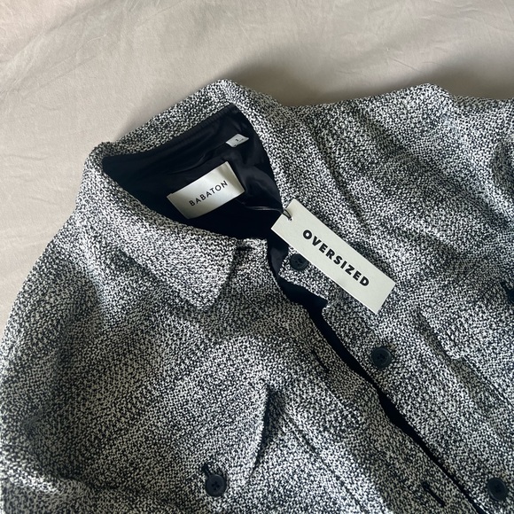 ❌sold BNWT babaton Joan Solange Shirt Jacket - oversized fit - Picture 7 of 7
